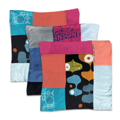 SUAY Upcycled Jack Johnson Pillow + Insert