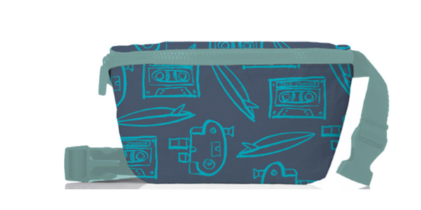 SURFILMUSIC Aloha Collection Hip Pack - Blue