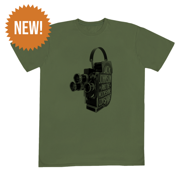 Bolex Camera Unisex T-Shirt - Bronze Green