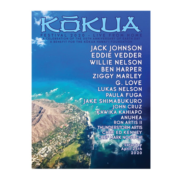 Kōkua Festival 2020 Official Poster