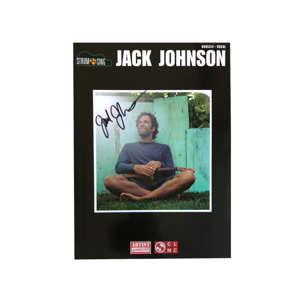 Jack Johnson Ukulele & Vocal Songbook - Signed
