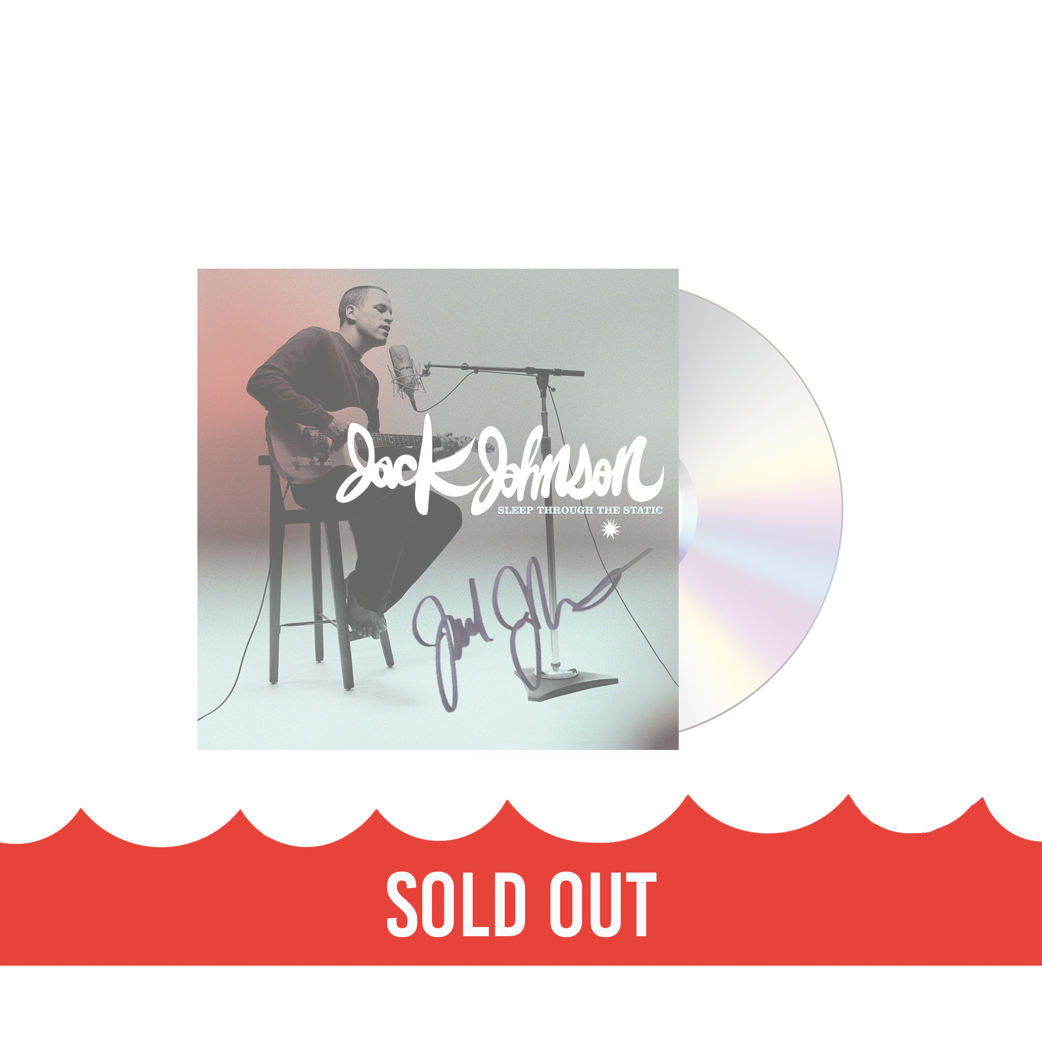 Sleep Through The Static CD - Signed | Music | Jack Johnson