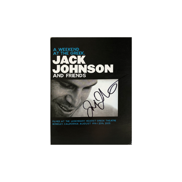 Jack Johnson & Friends - A weekend at the Greek DVD - Signed