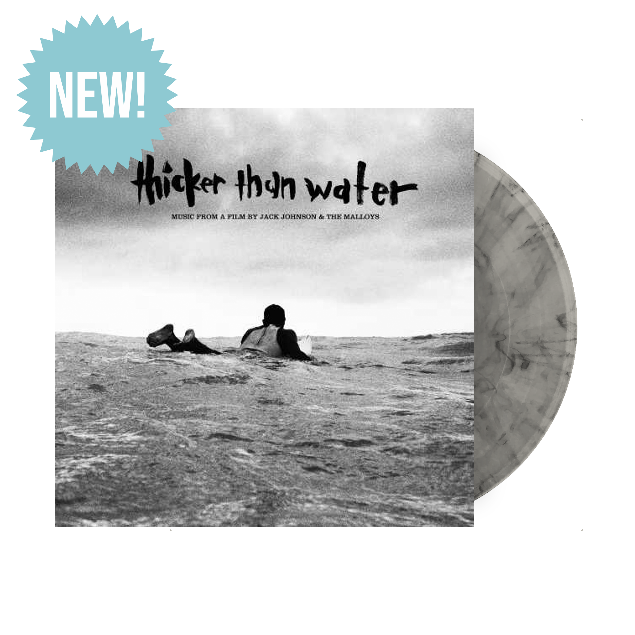 Thicker Than Water - Limited Edition - Black and White Swirl Vinyl