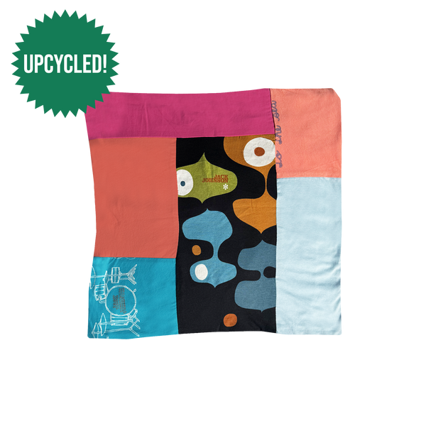 SUAY Upcycled Jack Johnson Pillow + Insert