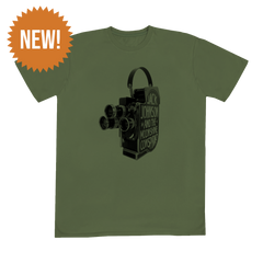 Bolex Camera Unisex T-Shirt - Bronze Green