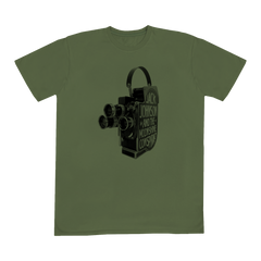 Bolex Camera Unisex T-Shirt - Bronze Green