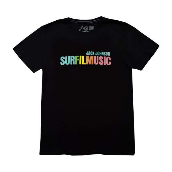 SURFILMUSIC Unisex Tee - Black