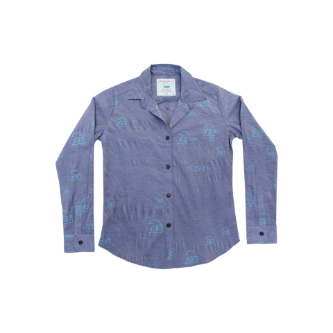 Kealopiko "Limited Edition" Aloha Button Down Ladies Shirt